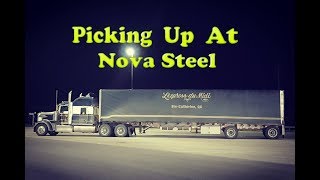 Driving The W900L  Picking up at Nova Steel [upl. by Giffard]