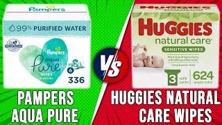 First Time Mom Compares Popular Baby Wipes Huggies Pampers Water Wipes Babyganics Dove Honest [upl. by Namolos35]