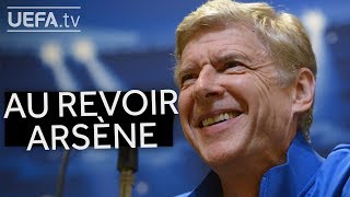 ARSÈNE WENGER Best Arsenal Moments [upl. by Akinirt]