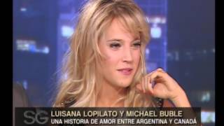 Historia de Amor Lopilato y Buble  Parte 1  Susana Giménez [upl. by Ynnep]