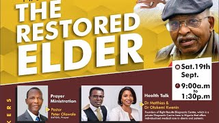 RCCG ELDERS CONFERENCE  THE RESTORED ELDER  19092020 [upl. by Holmen436]