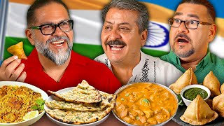 Mexican Dads Try Indian Food [upl. by Thanh]