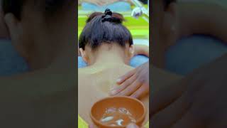 Refreshing Indian Back Massage ASMR  shorts amp Relaxing [upl. by Currier]