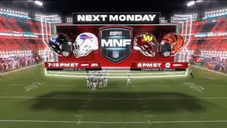 NFL’s FOX CBS and MNF Doubledheader week 3 lineup 2024 [upl. by Leoline]