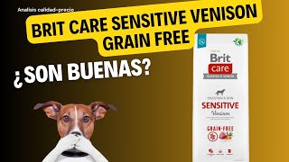 Análisis de alimento para perro BRIT CARE SENSITIVE VENISON GRAIN FREE [upl. by Lindly716]