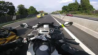 bmw k1600gt acceleration [upl. by Ferrigno228]