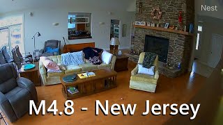 M48 Earthquake Hits New Jersey  Apr 5 2024 Compilation [upl. by Yajnas527]