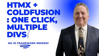 ColdFusion amp HTMX Tutorial MultiDiv Updates with One Click  Simpler Than Vue React or Angular [upl. by Nyletac]