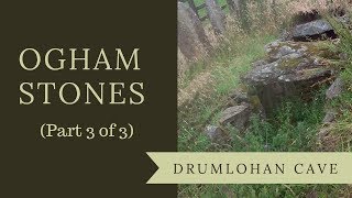 Ogham Stones  the Ancient Irish Alphabet at Drumlohan Cave Part 3 of 3 [upl. by Eeresid]