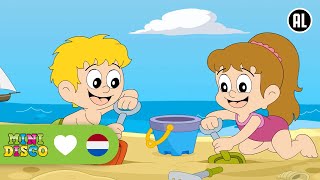 IN DE ZOMER  Kinderliedjes  Liedjes voor Peuters en Kleuters  Minidisco [upl. by Alleuol]