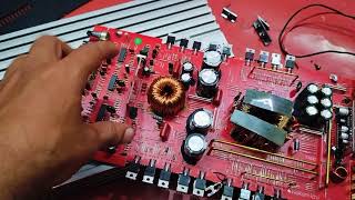 Nakamichi amp Others Brand Car Amplifier Red Light Protection Mode Repair [upl. by Clea]