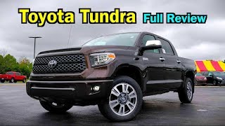 2019 Toyota Tundra FULL REVIEW  A True Truck with Bulletproof Reliability [upl. by Betti]