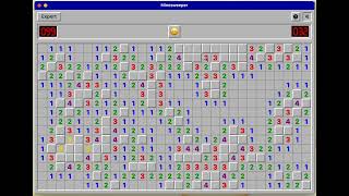 Automated Minesweeper Solver 10 Games [upl. by Annaihs]