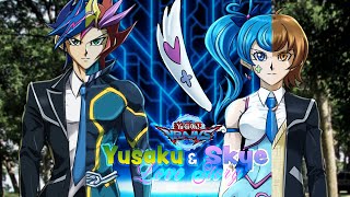 Yugioh VRAINS Yusaku amp Skye Love Story Part 12 [upl. by Aihsekyw111]