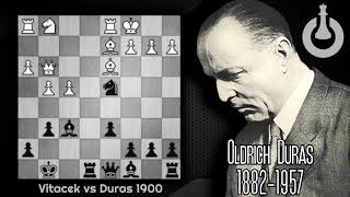 Game of the Day Vitacek vs Duras 1900 [upl. by Stalk894]