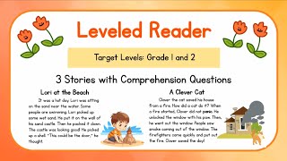 Reading for Grade 1 and Grade 2  Reading Comprehension  Learn English Through Stories Set 8 [upl. by Langille]