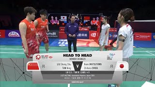 liu sheng shutan ning chn VS namichiharu shida  semifinal china masters 2024 [upl. by Hansel811]