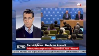 Sahara marocain les réactions fusent sur le manque de neutralité de Ban Kimoon [upl. by Ardnaiek477]