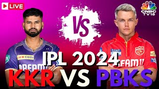 IPL 2024 LIVE KKR Vs PBKS Match  Kolkata Knight Riders Vs Punjab Kings Score  KKR Vs PBKS  N18L [upl. by Aneehs]