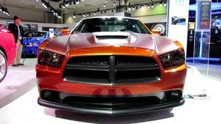 2013 Dodge Charger Custom Concept  Exterior Walkaround  2012 Los Angeles Auto Show [upl. by Vaden721]