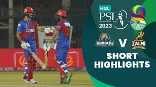 Short Highlights  Karachi Kings vs Peshawar Zalmi  Match 2  HBL PSL 8  MI2T [upl. by Enneire]