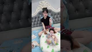 Zino Mê Đồ Chơi Giành Labubu Với Mẹ Vê veve vevechannel zino [upl. by Junette]