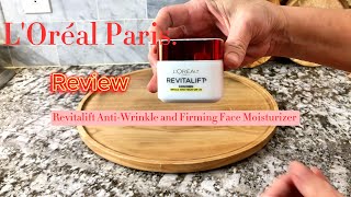 LOréal Paris Revitalift AntiWrinkle and Firming Face Moisturizer with SPF 25 [upl. by Thetes68]