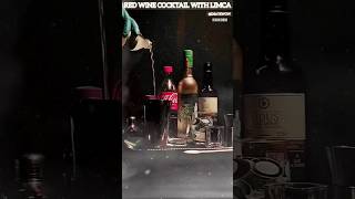 Red wine cocktail with limca asmr cocktail cooking trending alcohol vodka wine youtubeshorts [upl. by Shepherd962]