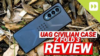 Samsung Galaxy Z Fold 3 UAG Civilian Protective Case Review [upl. by Isyad]