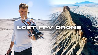 WE LOST A DRONE IN THE DESERT  Long Range FPV in Moab Utah  Vlog [upl. by Eecats]