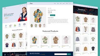 Build and Deploy Ecommerce Website With HTML CSS JavaScript  Full Responsive Ecommerce Course FREE [upl. by Eiznil]