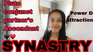 SYNASTRY Pluto CONJUNCT partner’s Ascendant synastry Power and attraction [upl. by Lu174]