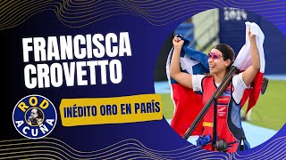 FRANCISCA CROVETTO se transformó en la PRIMERA MUJER en lograr medalla de ORO en JUEGOS OLÍMPICOS [upl. by Eus557]