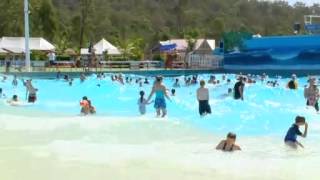 Wave Pool at WetnWild [upl. by Mavilia]