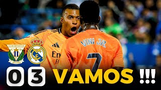 🔥UN MATCH PARFAIT  MBAPPÉ BUTEUR ET LA LIGA RELANCÉE Leganes 03 Real Madrid [upl. by Bonni]