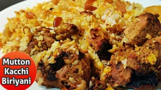 How To Make Kacchi Biriyani At Home  Bangladeshi Traditional Kacchi Biryani Recipe [upl. by Christmas]