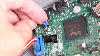 How to Reset CMOS Resetting Bios Clear Jumper [upl. by Okier]