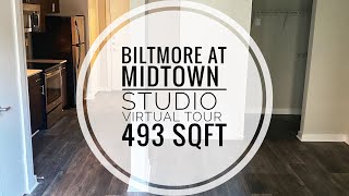 Biltmore Midtown Apartments  Studio 493 sqft Virtual Tour [upl. by Alderman176]