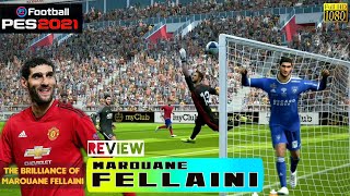 Marouane FELLAINI  The brilliance midfielder ✨  PES 2021 Mobile [upl. by Nymzaj]