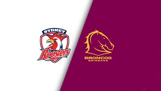 NRLW 2024  Roosters v Broncos  Full Match Replay  Round 2 [upl. by Lahpos]