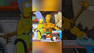 Homer Cleans Up as a Robot 🤣😂 shorts simpsons [upl. by Perkoff367]