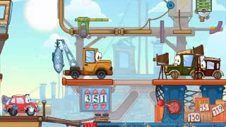 Wheely 4 Time Travel  Level 11 Walkthrough [upl. by Outhe]