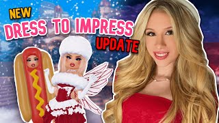 NEW DRESS TO IMPRESS UPDATE Lets talk about the Christmas Update [upl. by Blight323]