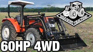 🚜 Discount Tractors  60HP 4WD Gen6 [upl. by Ahsiugal695]