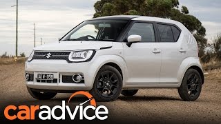 2017 Suzuki Ignis review  CarAdvice [upl. by Notneb604]