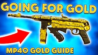 FASTEST WAY TO GET MP40 GOLD  GOLD CAMO GUIDE – COD VANGUARD [upl. by Falzetta886]