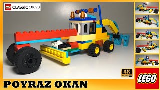 Lego Classic 10698 Tuğlaları İle Greyder Nasıl Yapılır  LEGO 10698 Ideas [upl. by Ruprecht]