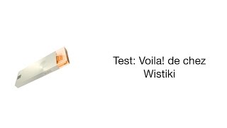 Test Voila de chez Wistiki [upl. by Sorel]