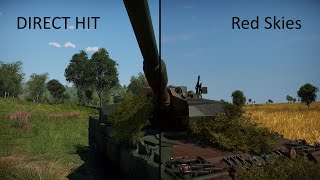 War Thunder DIRECT HIT  Red Skies sounds comparasion part 2 [upl. by Nnylyrehc927]