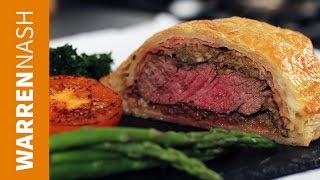 Individual Beef Wellington Recipe  Melts in your mouth  Recipes by Warren Nash [upl. by Levan786]